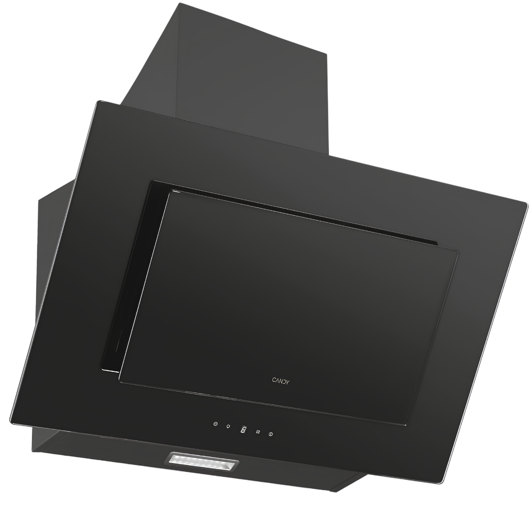 CANDY COOKER HOOD 60CM BLACK GLASS